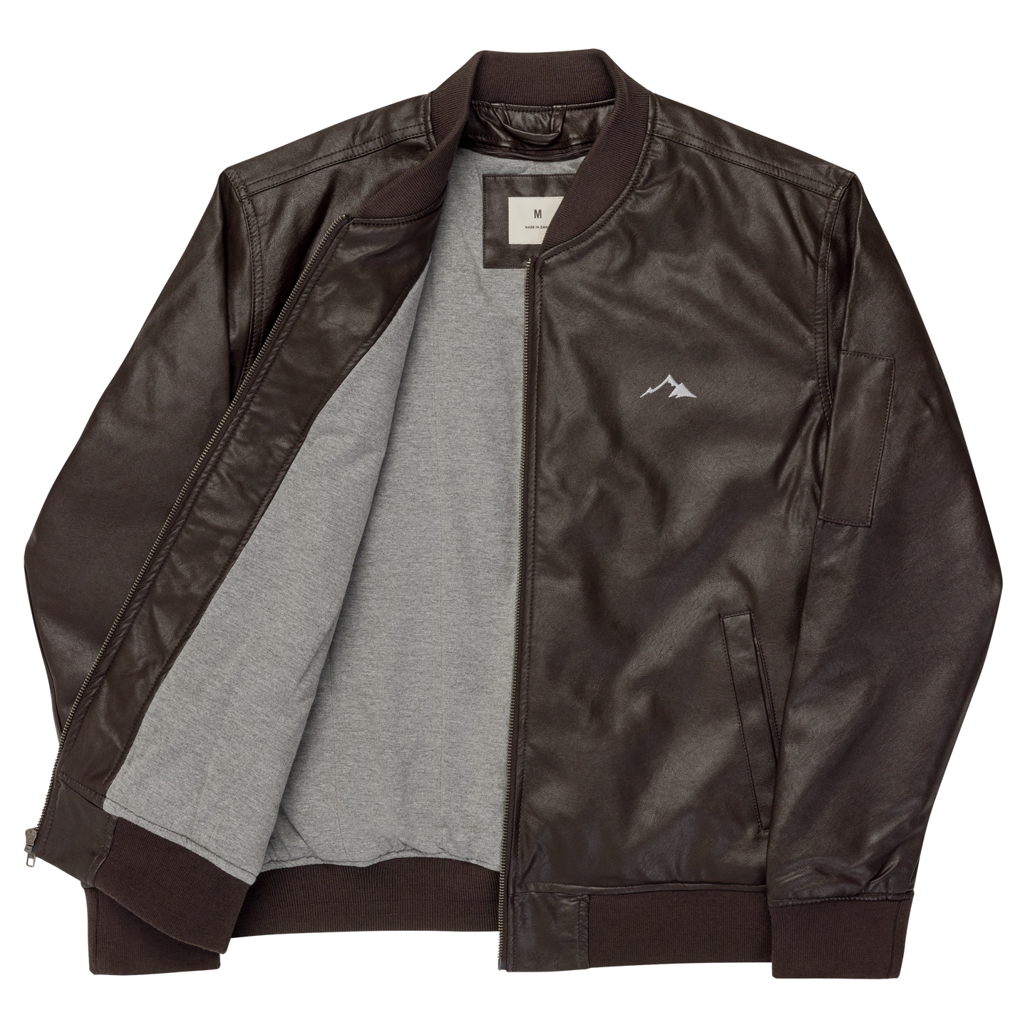 Chaqueta bomber piel vegana